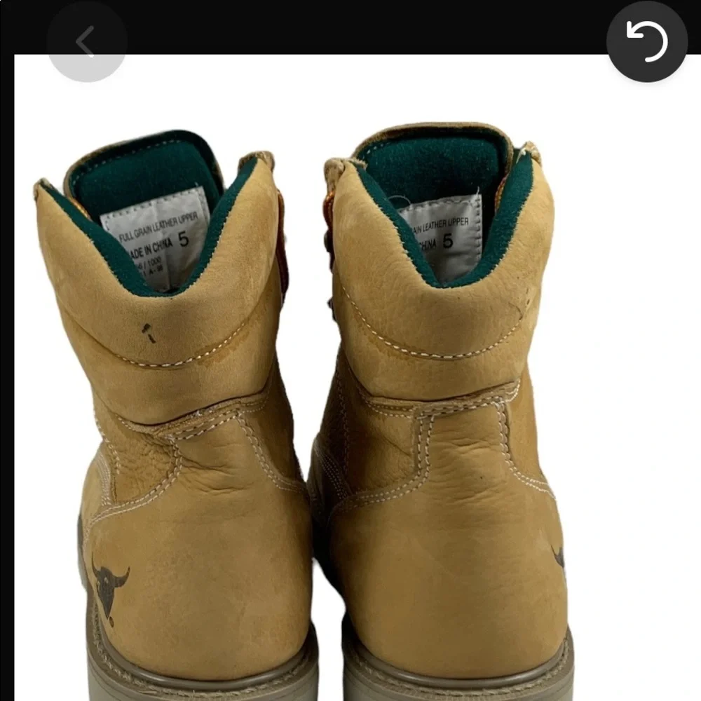 TEXAS STEER Work Boots 6